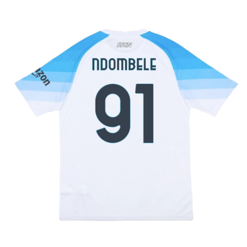 2022-2023 Napoli Authentic Away Shirt (Ndombele 91)