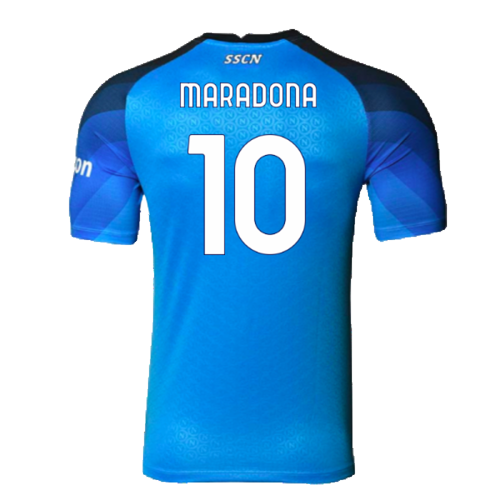 2022-2023 Napoli Home Authentic Shirt (Maradona 10)