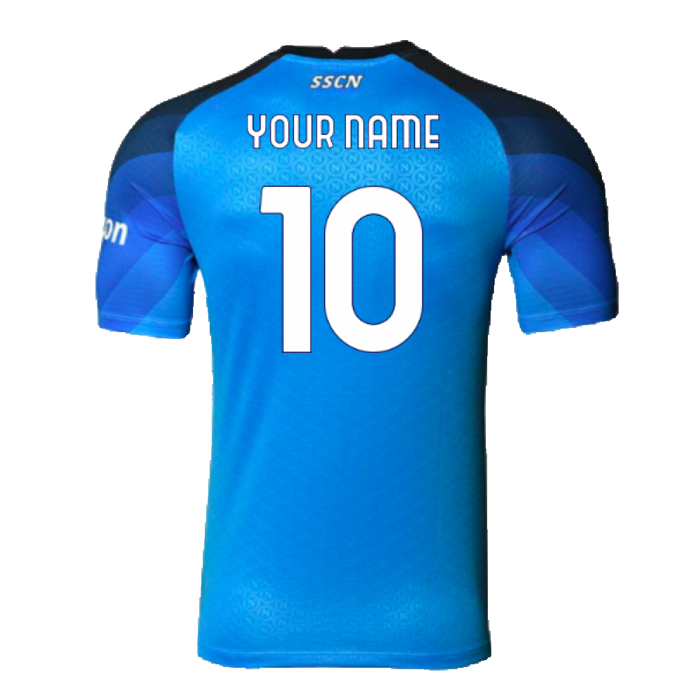 2022-2023 Napoli Home Authentic Shirt (Your Name)