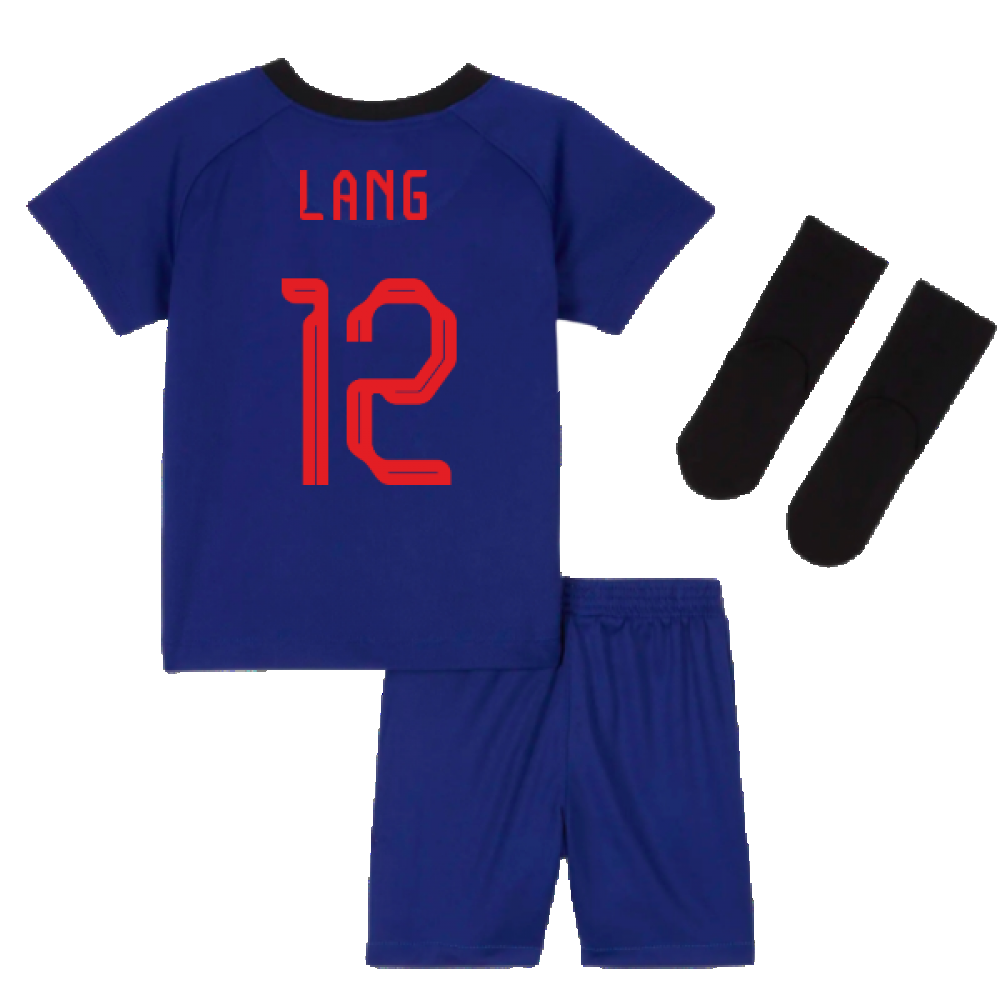 2022-2023 Netherlands Away Mini Kit (Lang 12)