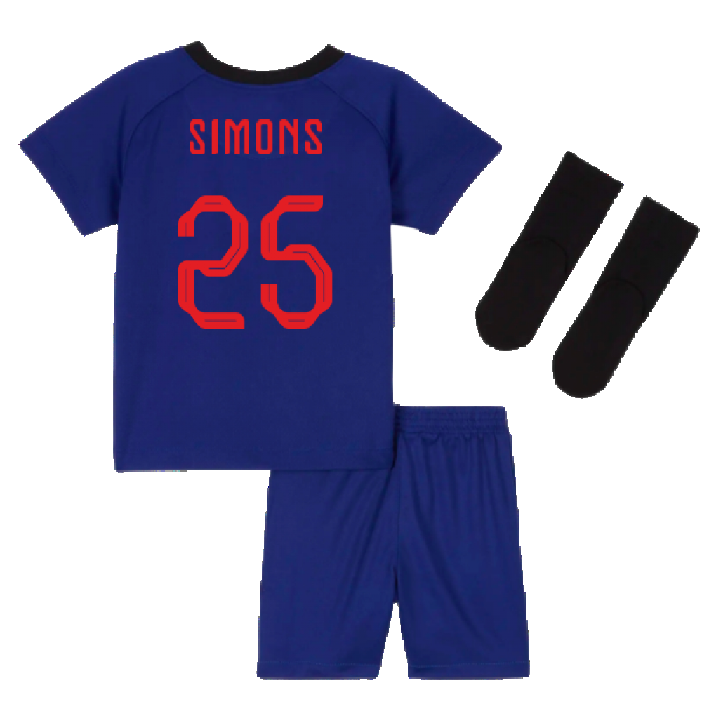 2022-2023 Netherlands Away Mini Kit (Simons 25)