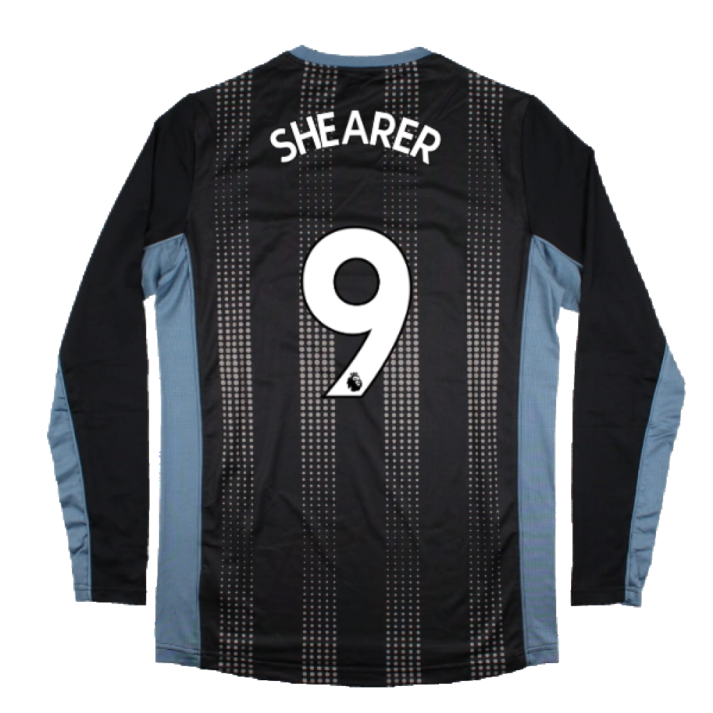 2022-2023 Newcastle Coaches Long Sleeve Training Tee (Black) (SHEARER 9)