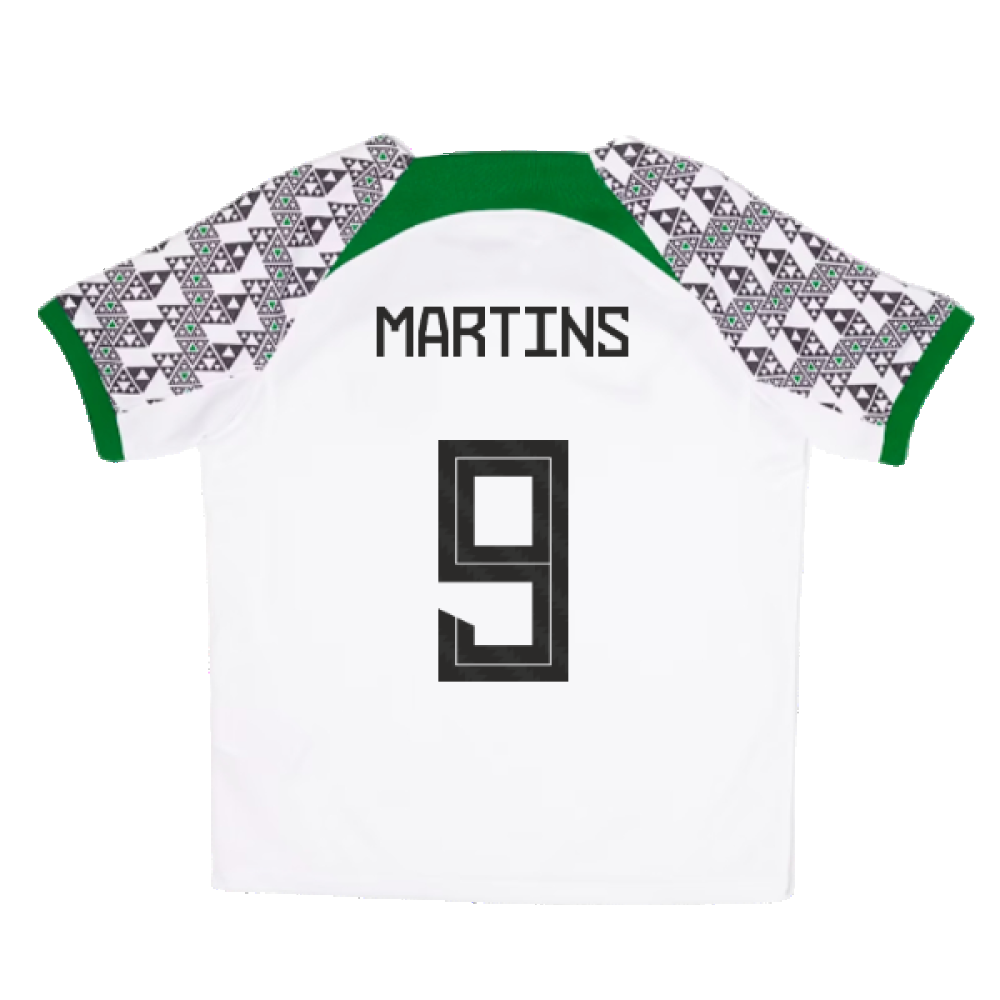 2022-2023 Nigeria Away Mini Kit (MARTINS 9)