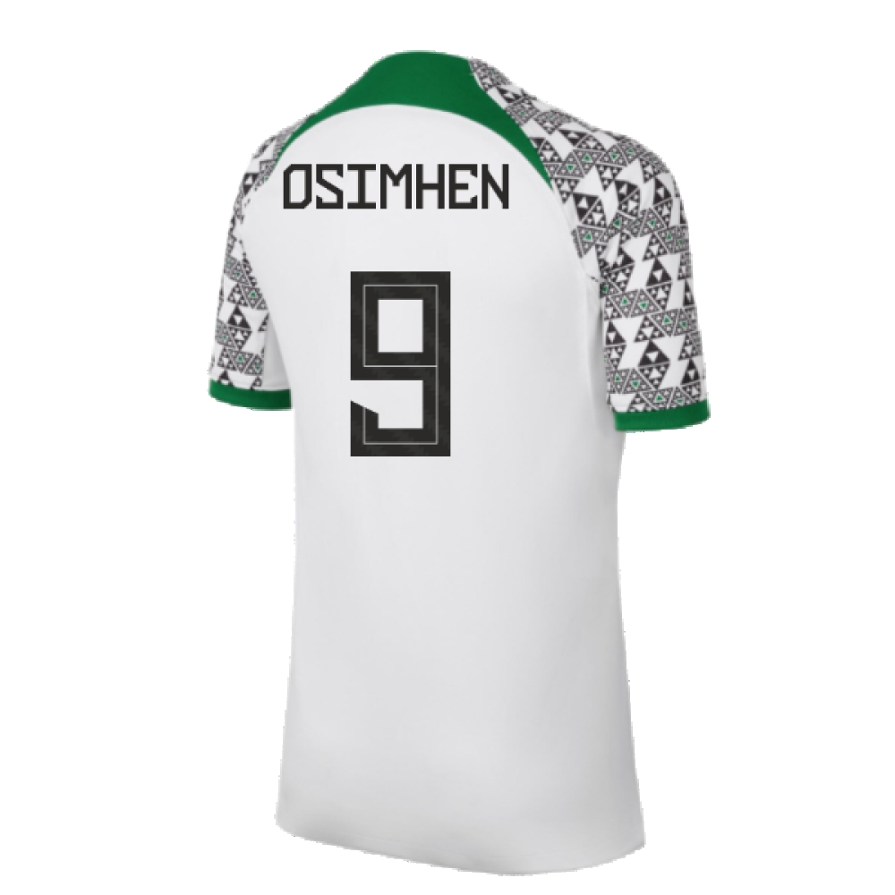 2022-2023 Nigeria Away Shirt (Kids) (OSIMHEN 9)