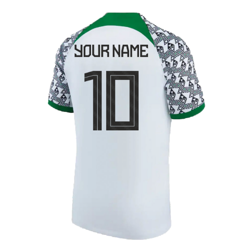 2022-2023 Nigeria Away Shirt (Your Name)