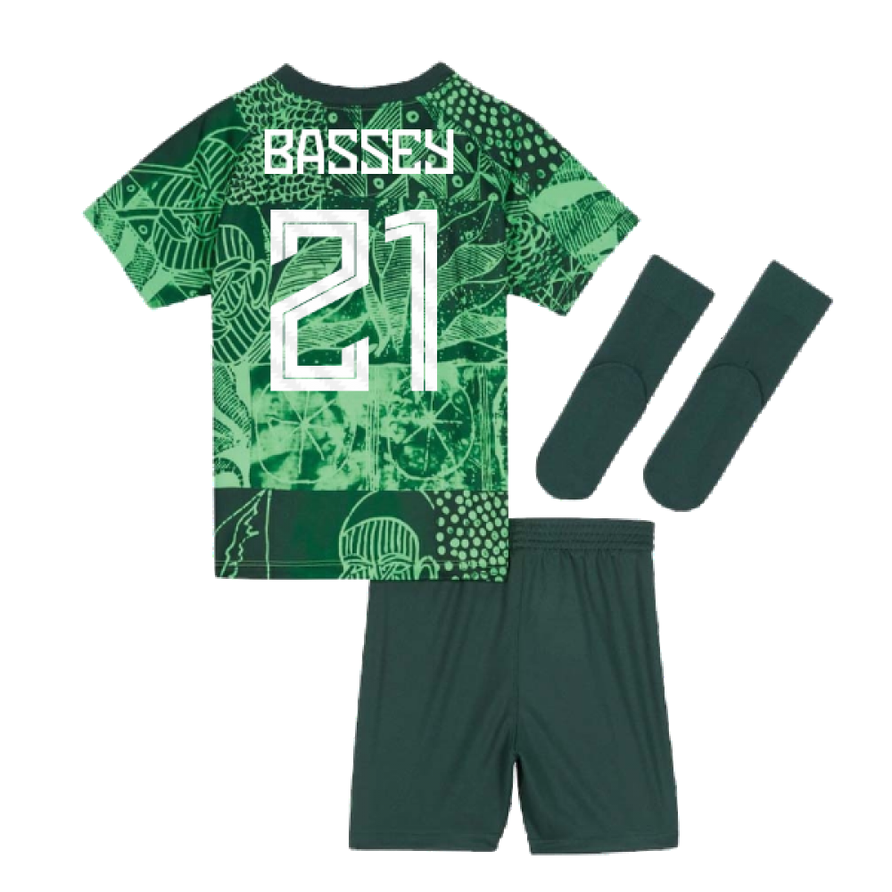 2022-2023 Nigeria Home Baby Kit (Bassey 21)