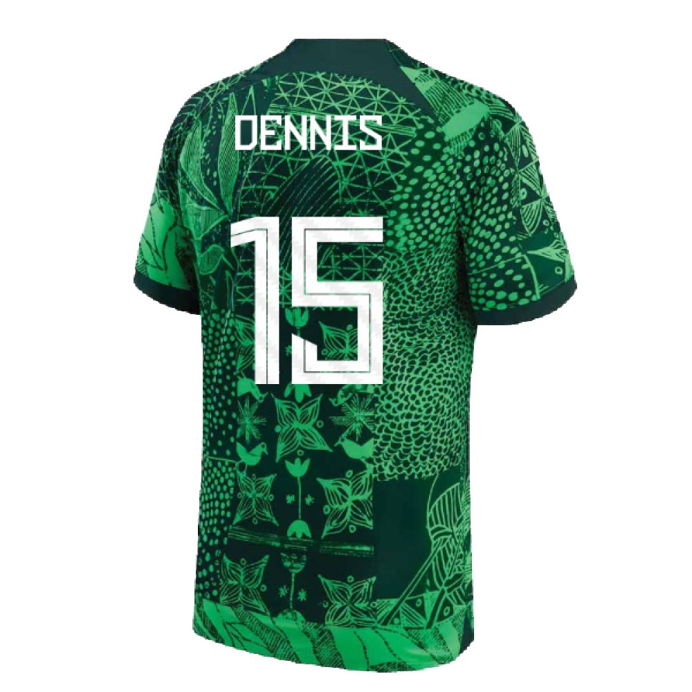 2022-2023 Nigeria Home Shirt (DENNIS 15)