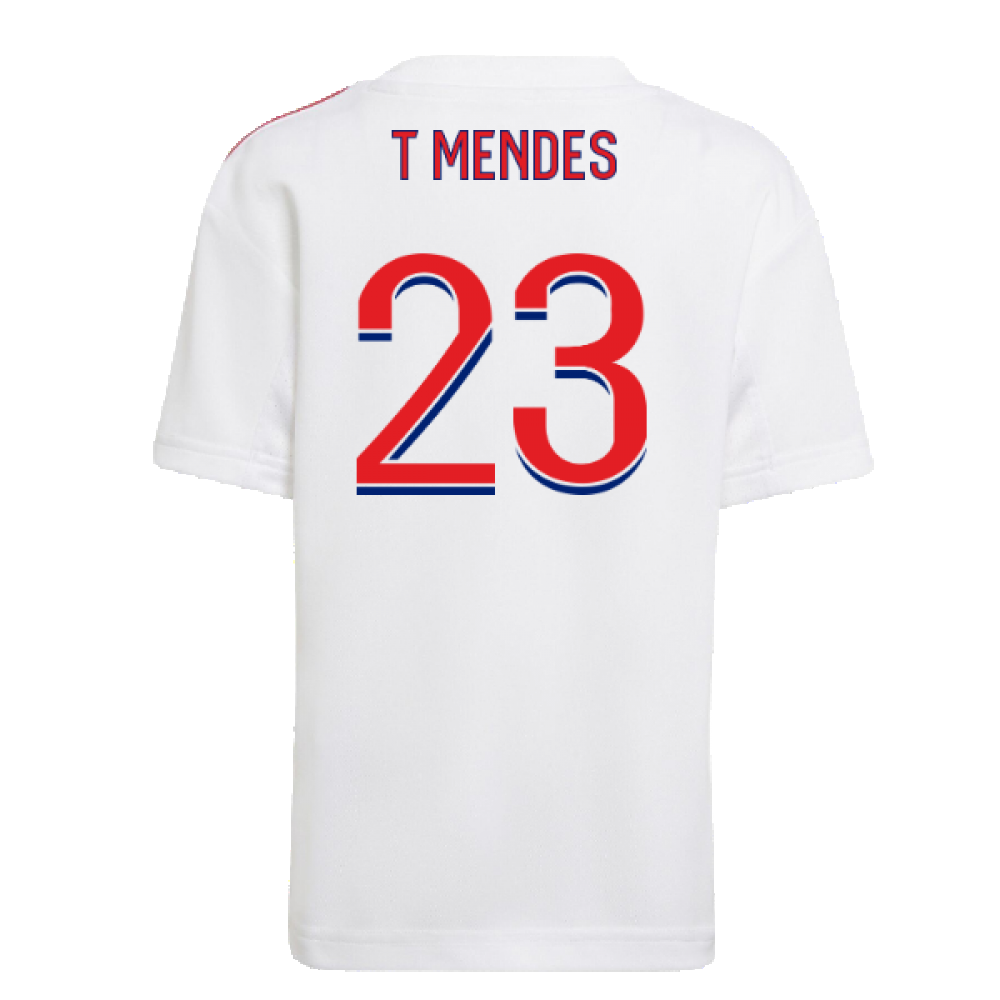 2022-2023 Olympique Lyon Home Mini Kit (T MENDES 23)