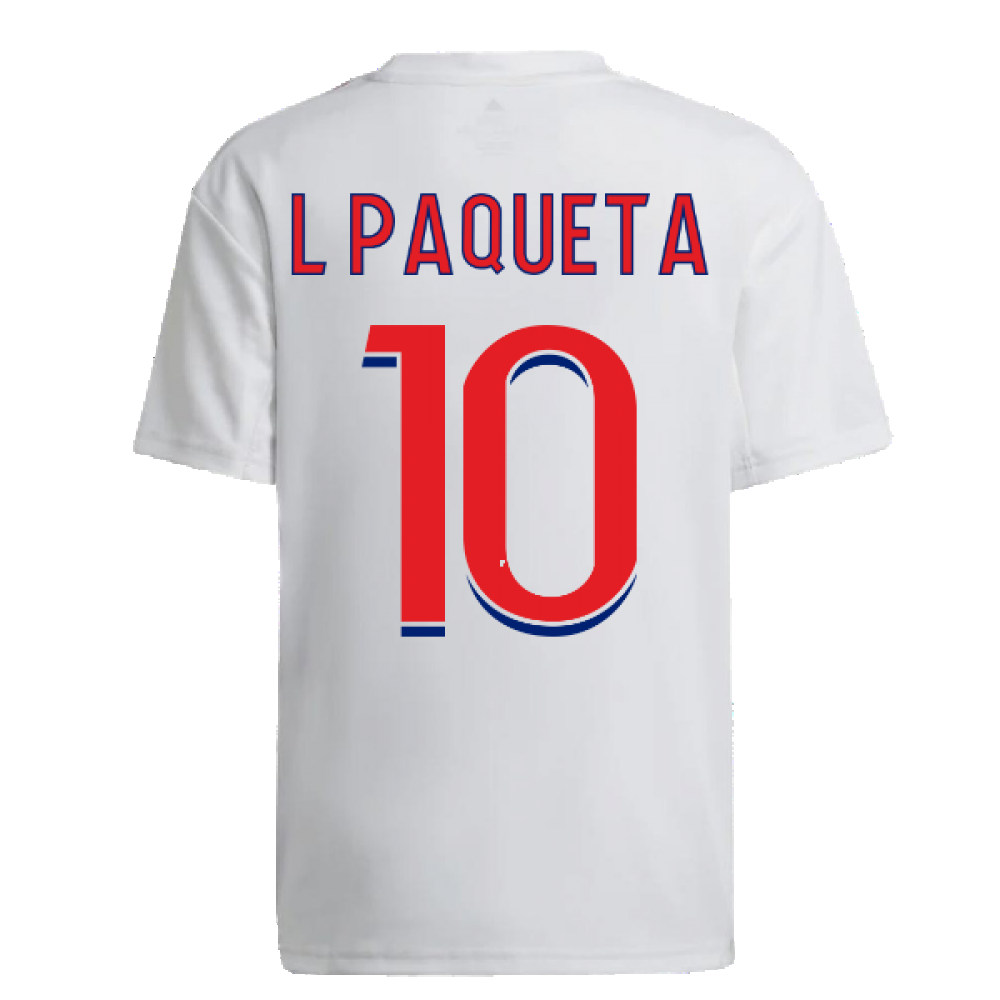 2022-2023 Olympique Lyon Home Shirt (Kids) (L PAQUETA 10)