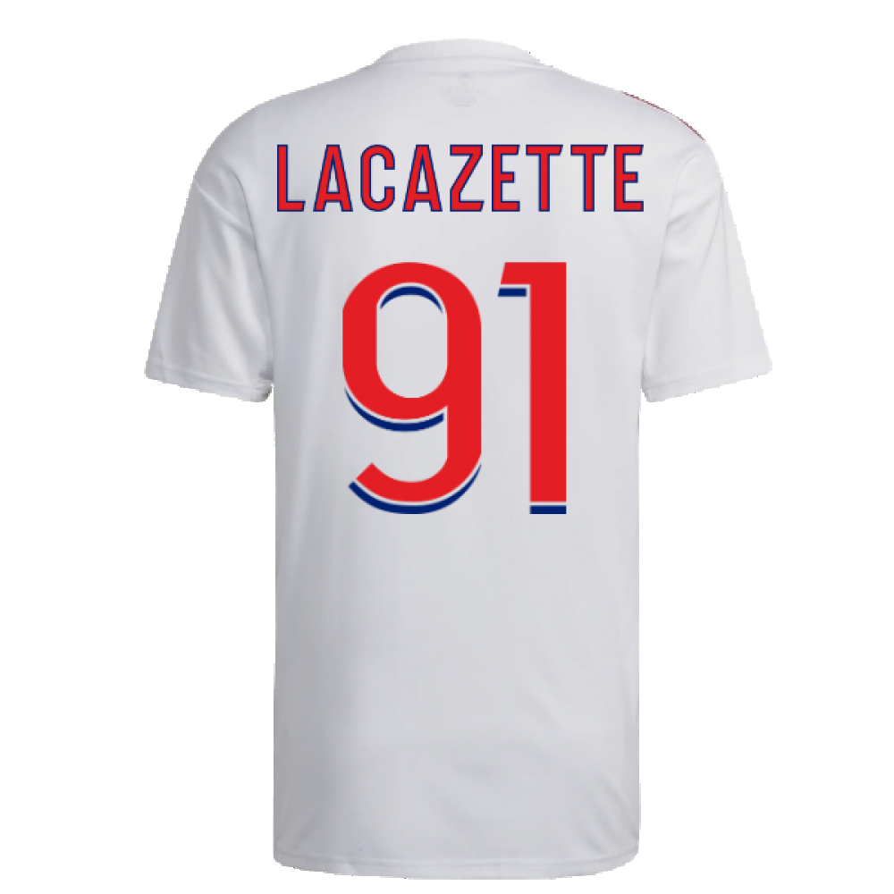 2022-2023 Olympique Lyon Home Shirt (LACAZETTE 91)