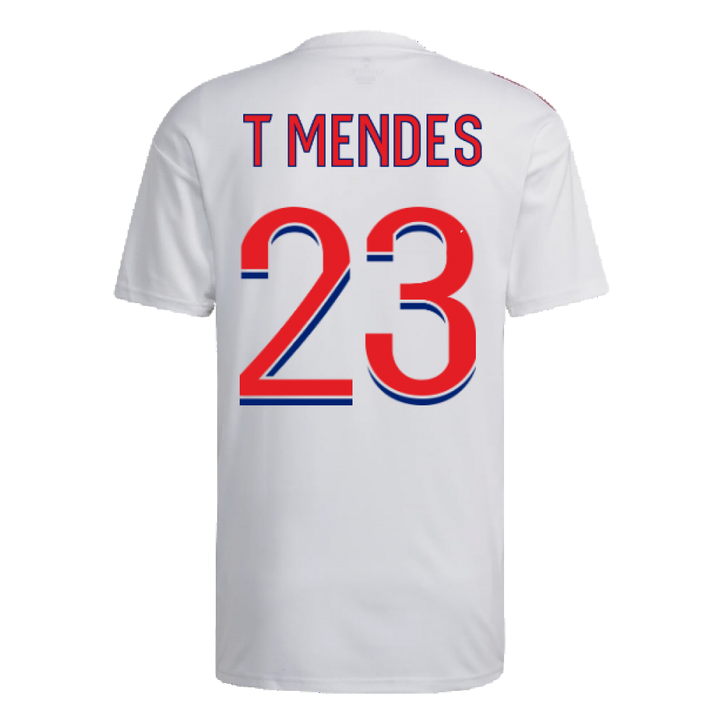 2022-2023 Olympique Lyon Home Shirt (T MENDES 23)