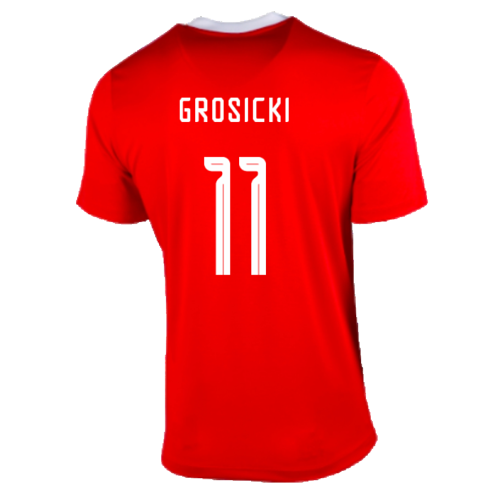 2022-2023 Poland Away Dri-Fit Football Shirt (Grosicki 11)