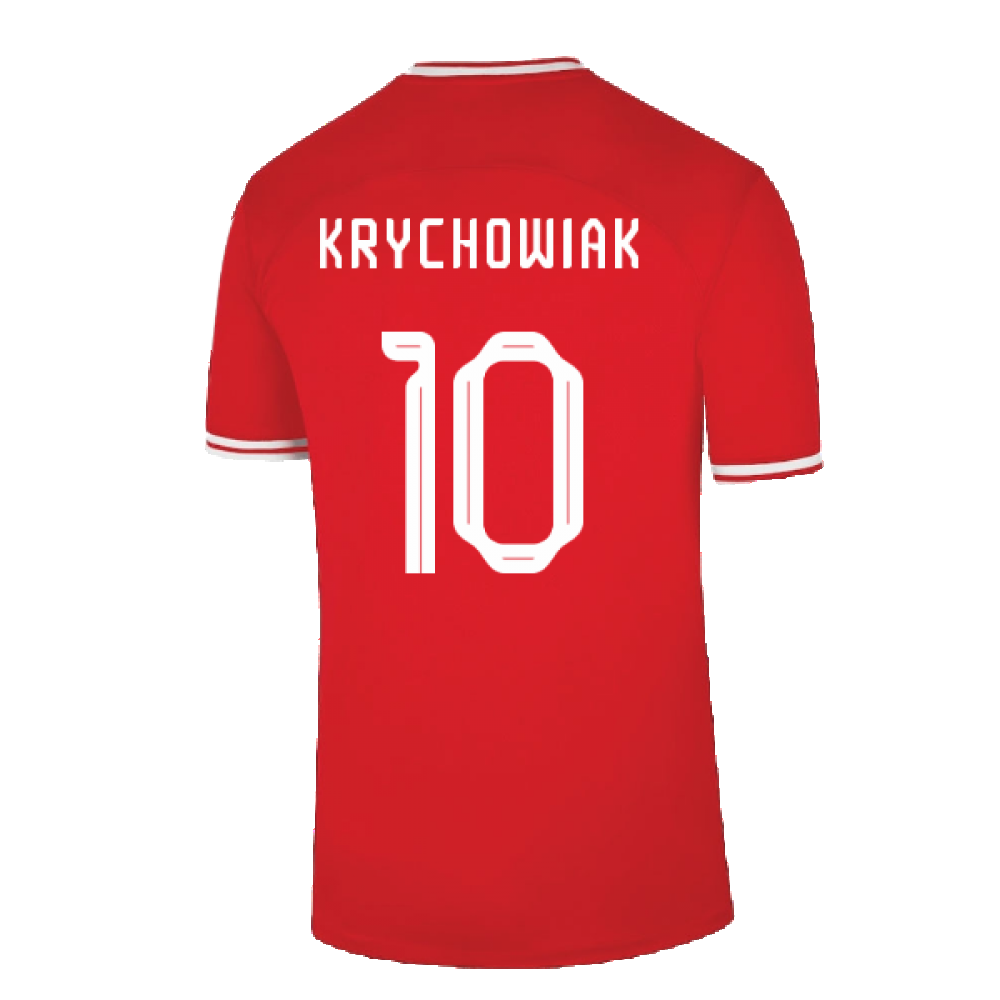 2022-2023 Poland Away Shirt (KRYCHOWIAK 10)