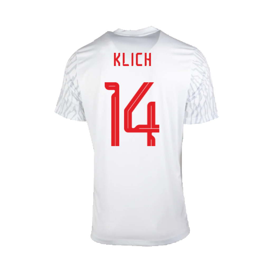 2022-2023 Poland Home Dri-Fit Shirt (Kids) (KLICH 14)