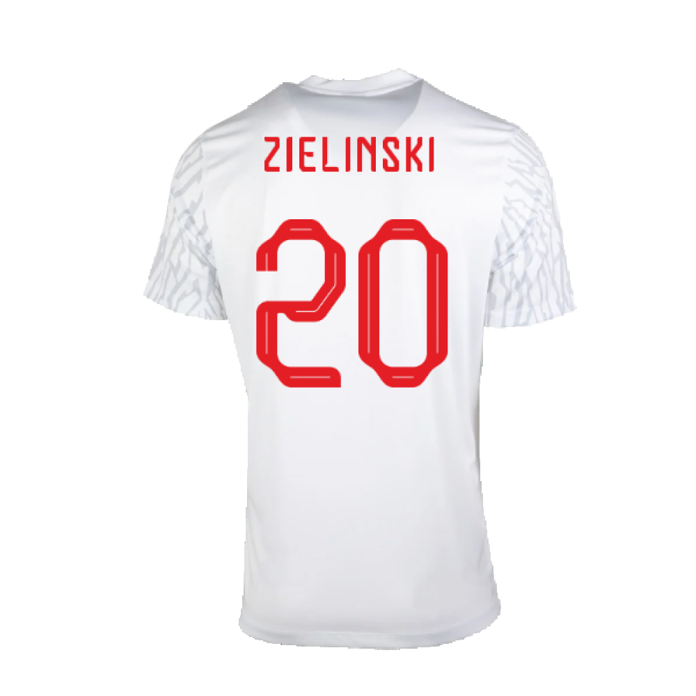 2022-2023 Poland Home Dri-Fit Shirt (Kids) (ZIELINSKI 20)