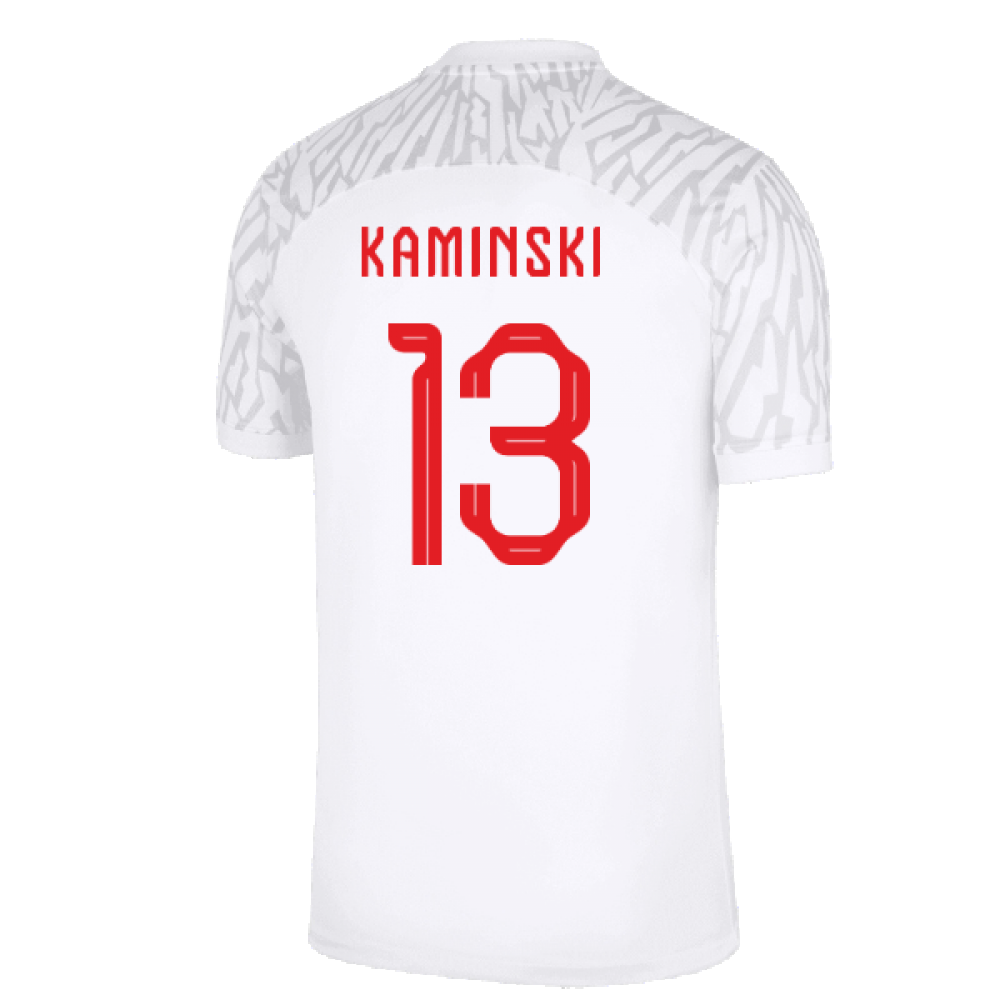 2022-2023 Poland Home Shirt (Kaminski 13)