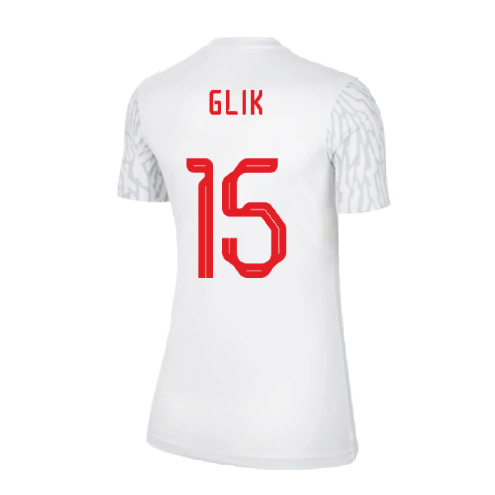 2022-2023 Poland Home Shirt (Ladies) (Glik 15)