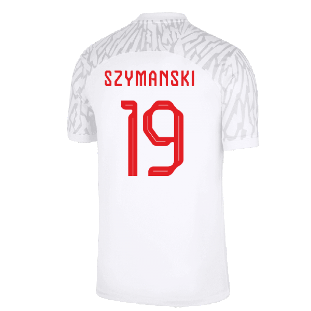 2022-2023 Poland Home Shirt (Szymanski 19)