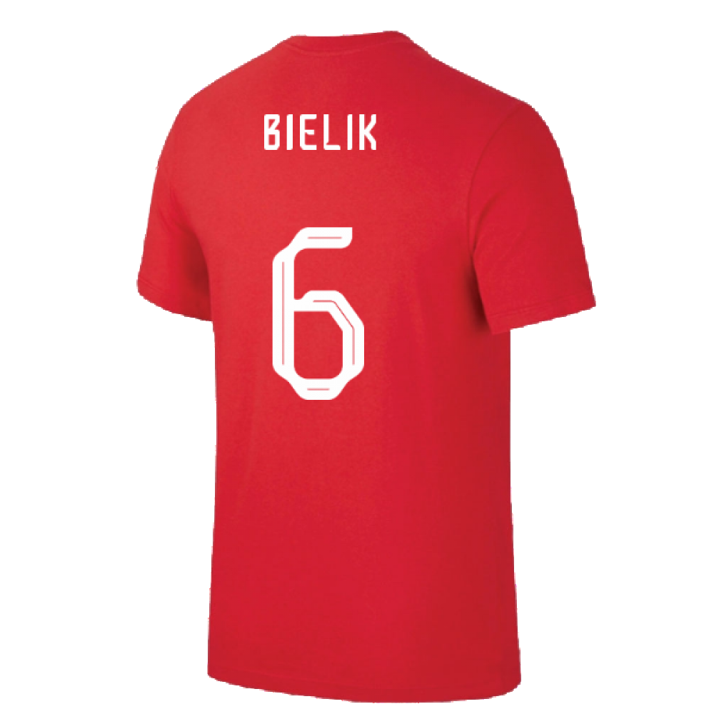 2022-2023 Poland World Cup Crest Tee (Red) (Bielik 6)