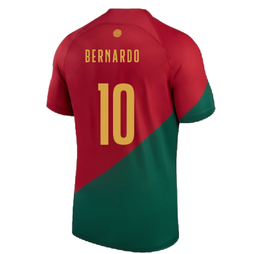 2022-2023 Portugal Home Shirt (Kids) (Bernardo 10)