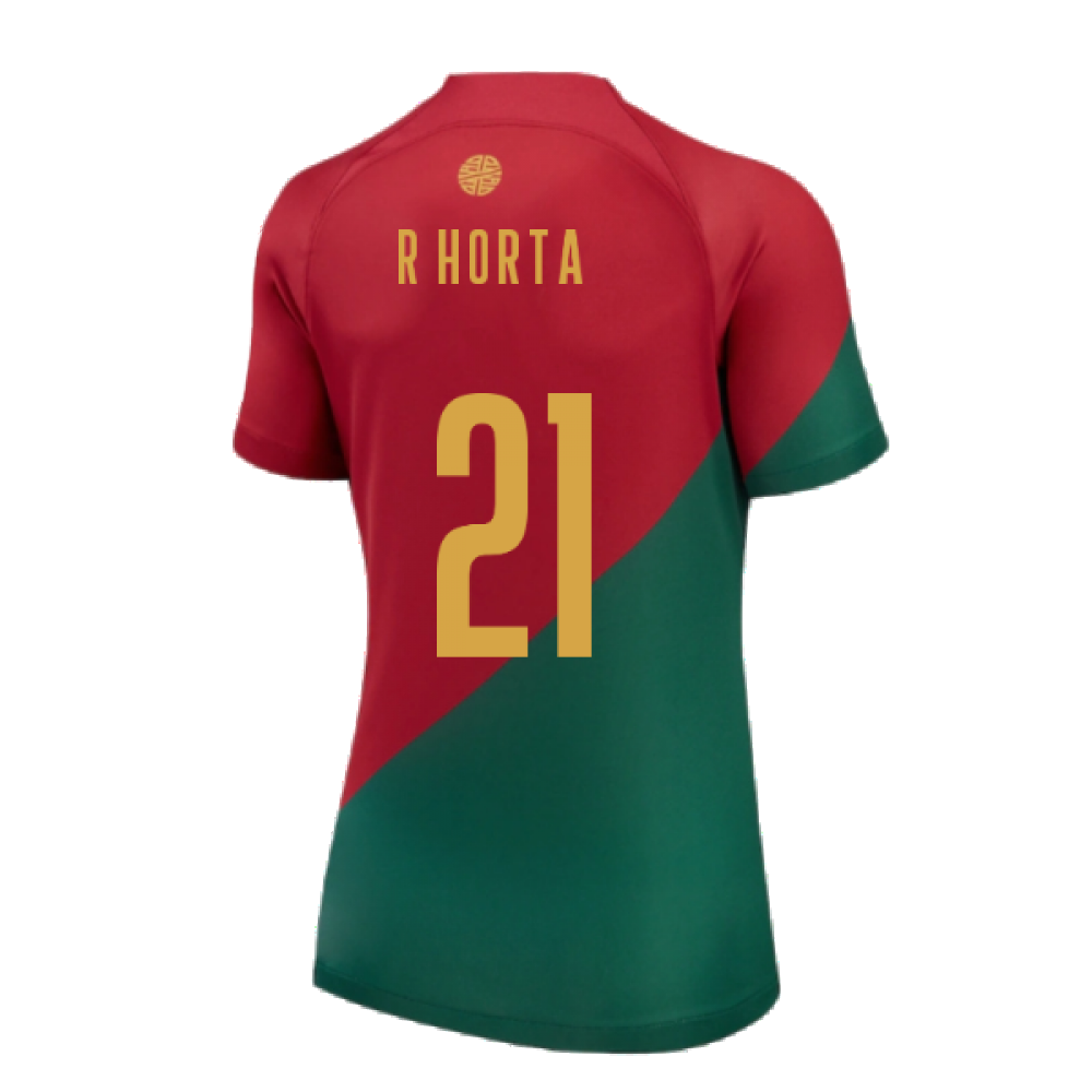 2022-2023 Portugal Home Shirt (Ladies) (R Horta 21)