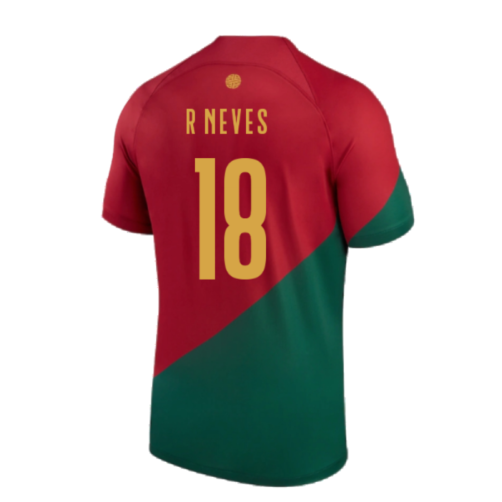 2022-2023 Portugal Home Shirt (R Neves 18)