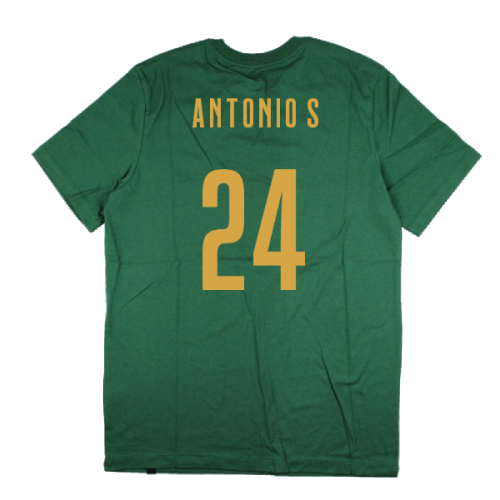 2022-2023 Portugal Swoosh Tee (Green) (Antonio S 24)