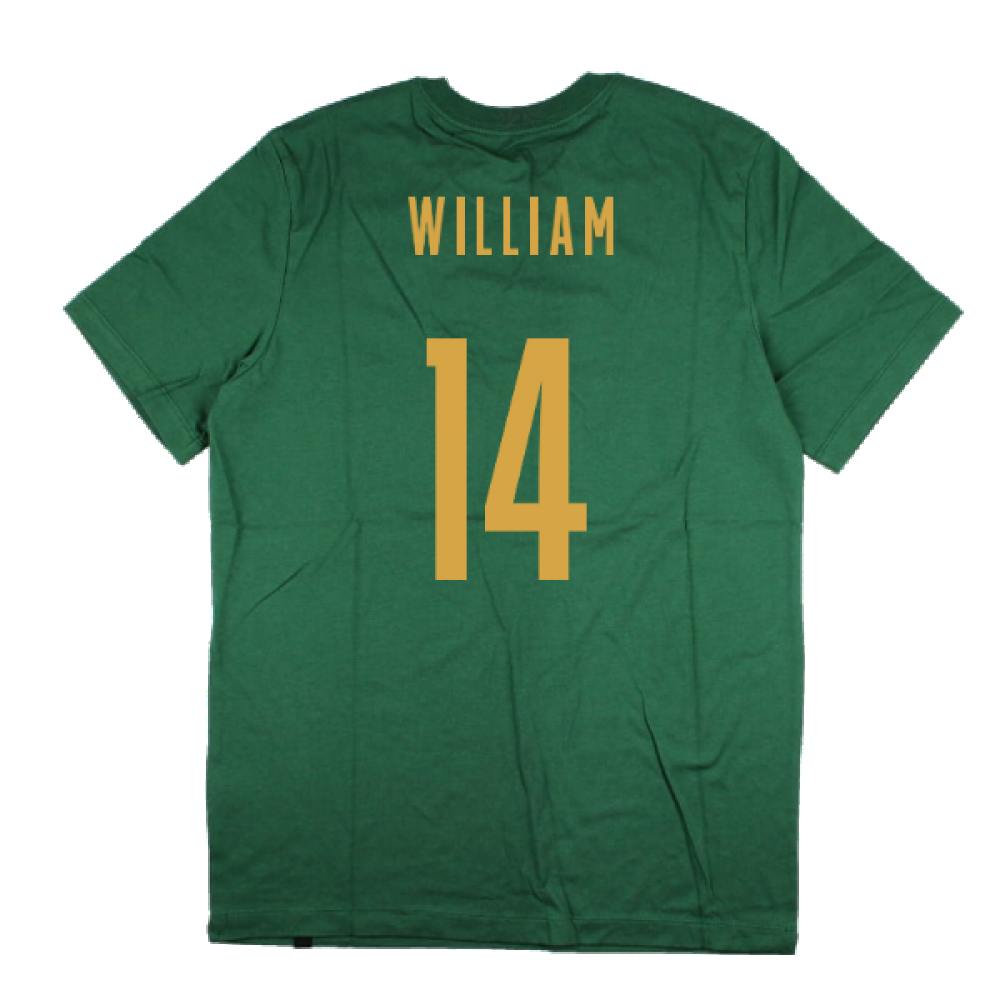 2022-2023 Portugal Swoosh Tee (Green) (William 14)