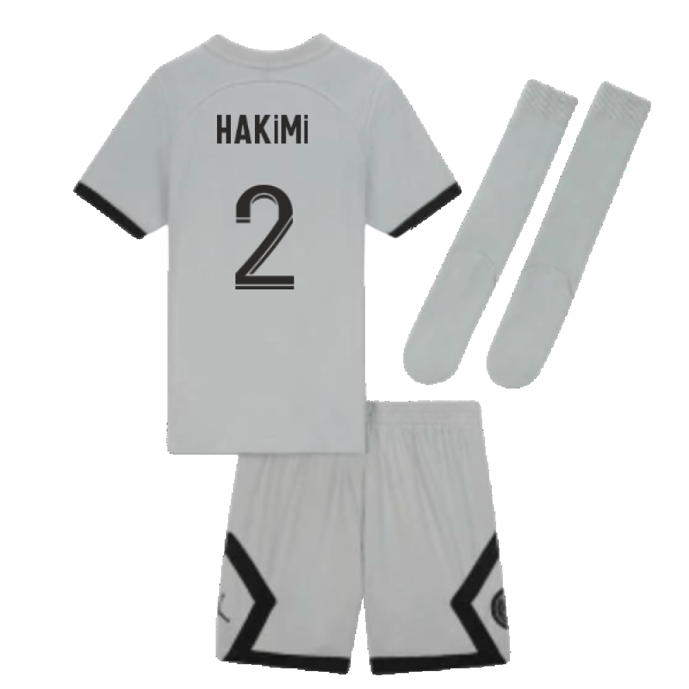 2022-2023 PSG Away Infants Baby Kit (HAKIMI 2)