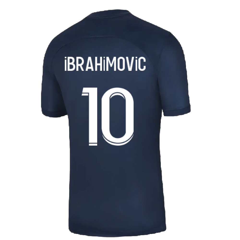 2022-2023 PSG Home Shirt (no sponsor) (IBRAHIMOVIC 10)