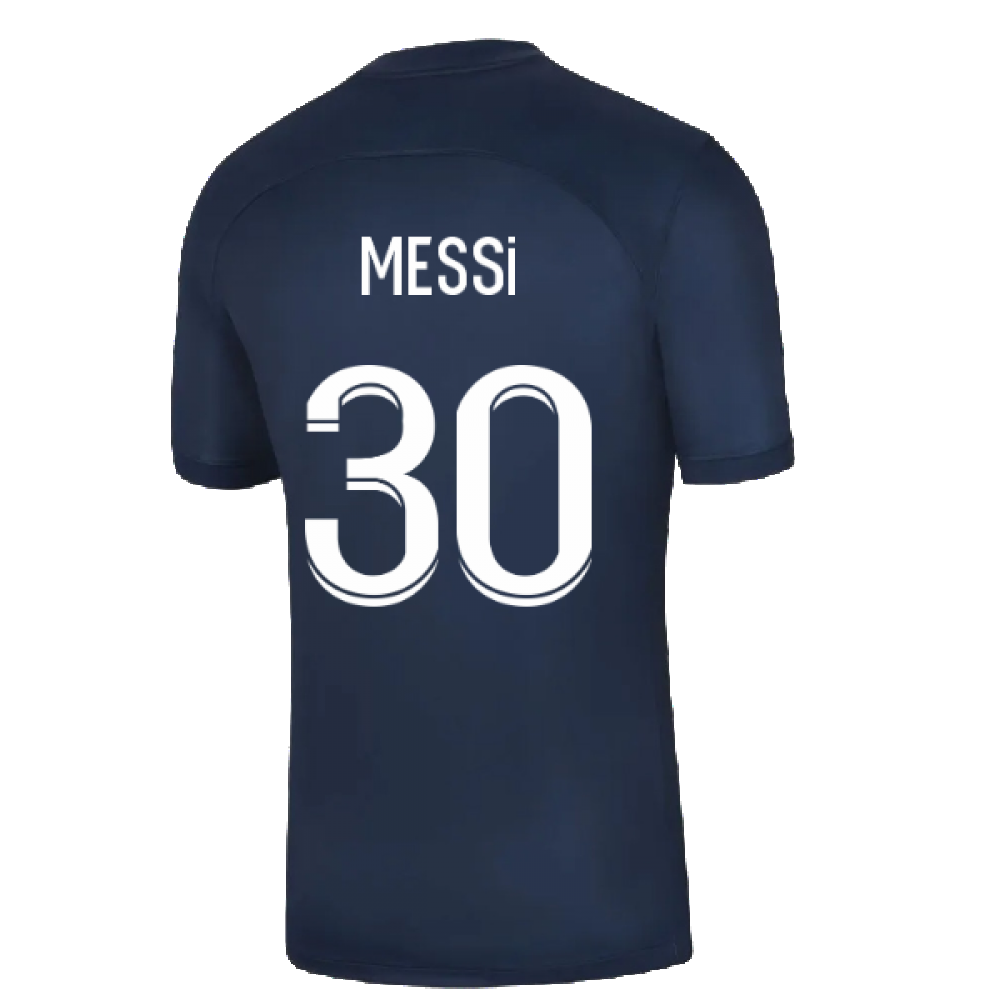 2022-2023 PSG Home Shirt (no sponsor) (MESSI 30)