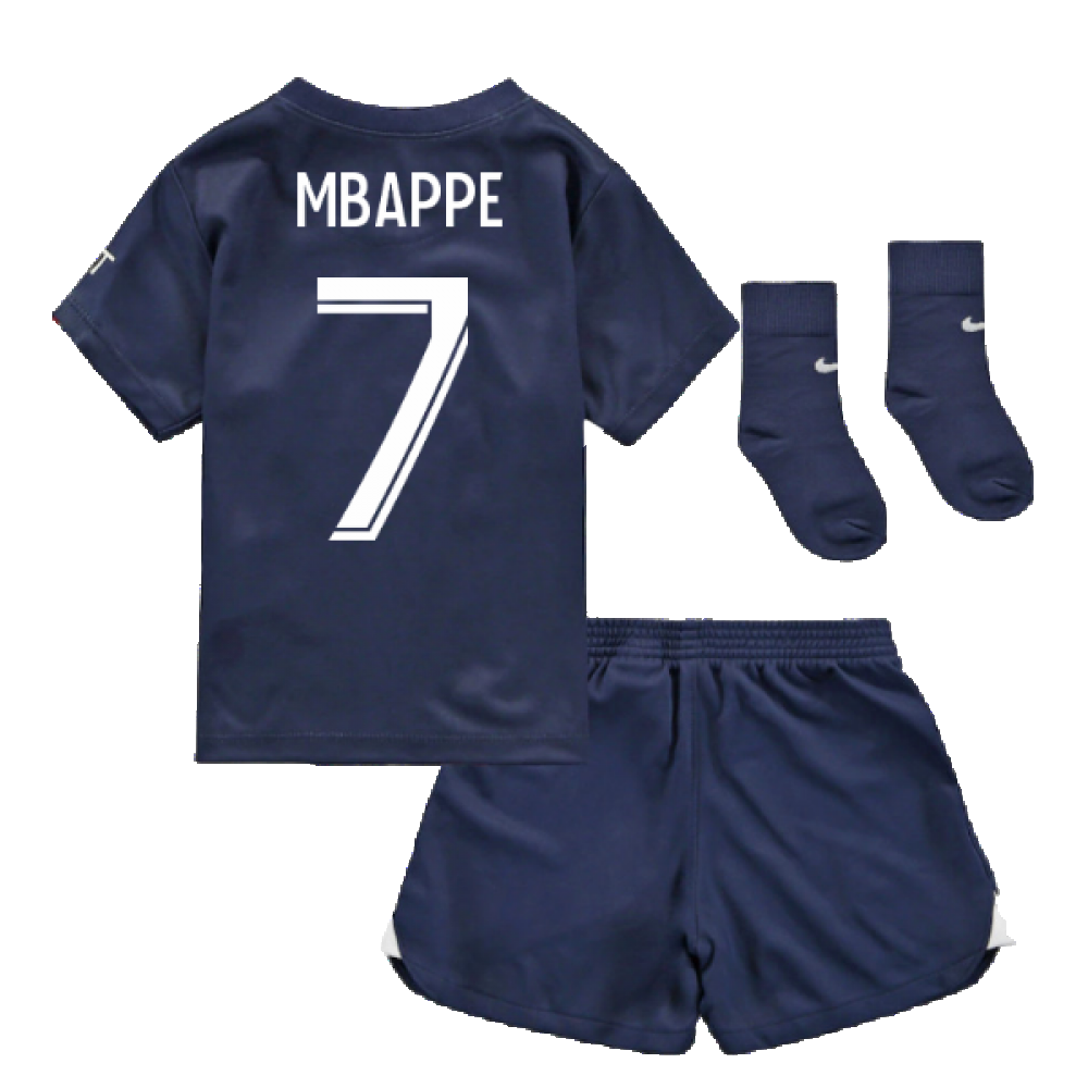 2022-2023 PSG Infants Home Kit (MBAPPE 7)