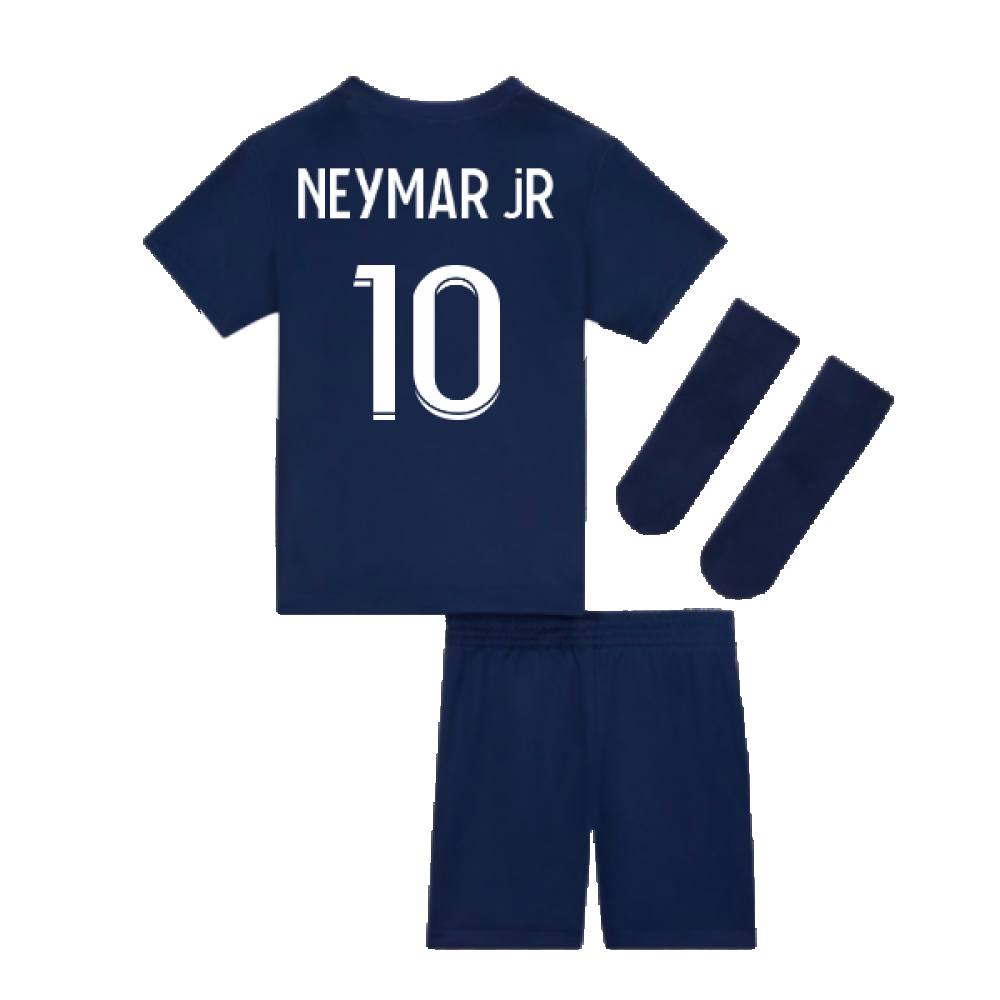 2022-2023 PSG Little Boys Home Kit (NEYMAR JR 10)