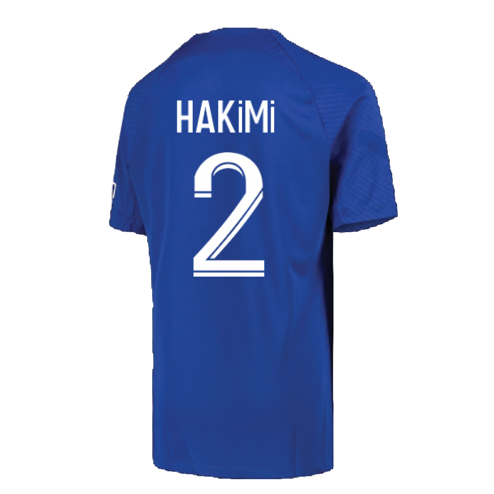 2022-2023 PSG Strike Training Shirt (Blue) - Kids (HAKIMI 2)