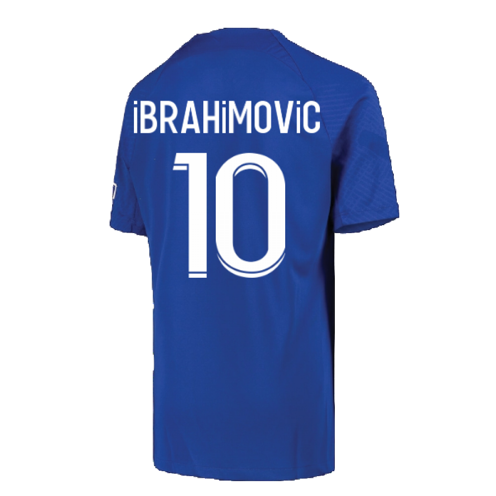 2022-2023 PSG Strike Training Shirt (Blue) - Kids (IBRAHIMOVIC 10)