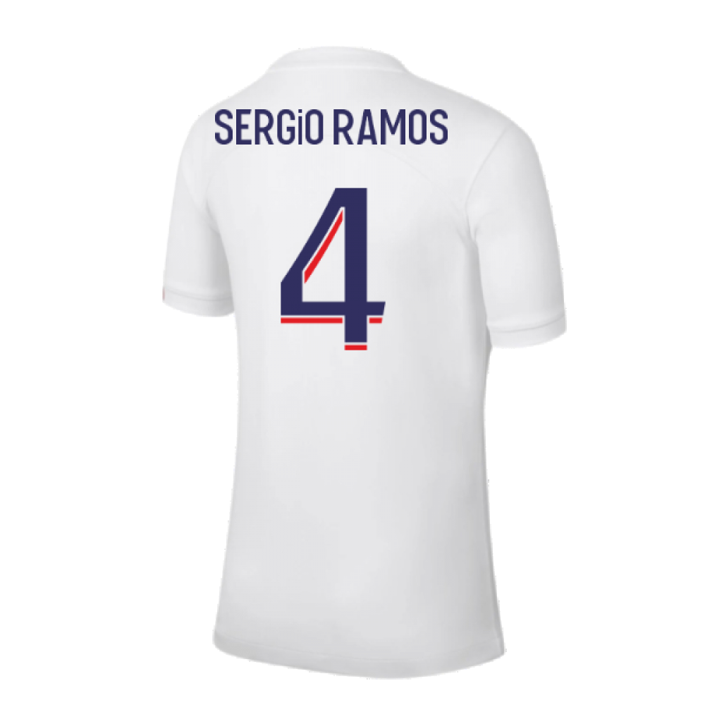 2022-2023 PSG Third Shirt (Kids) (SERGIO RAMOS 4)