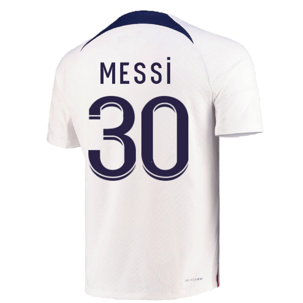 2022-2023 PSG Training Shirt (White) (MESSI 30)