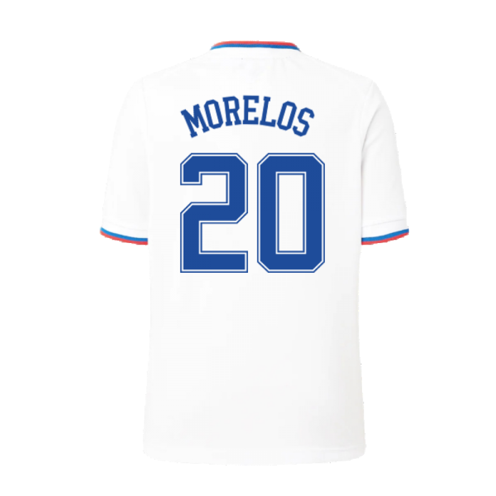 2022-2023 Rangers Away Shirt (Kids) (MORELOS 20)