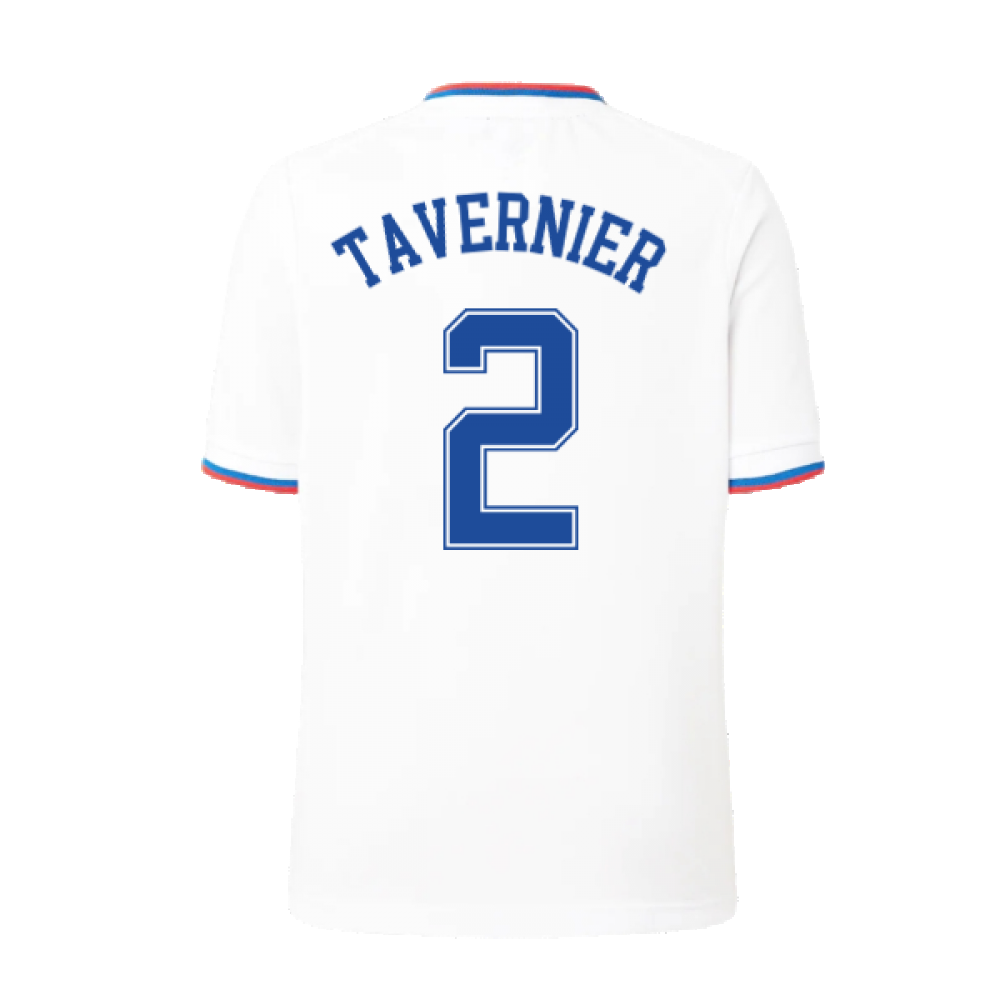 2022-2023 Rangers Away Shirt (Kids) (TAVERNIER 2)