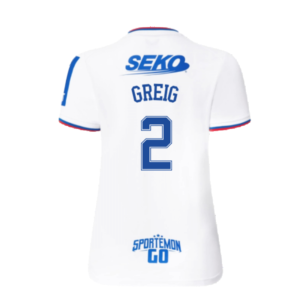 2022-2023 Rangers Away Shirt (Ladies) (GREIG 2)