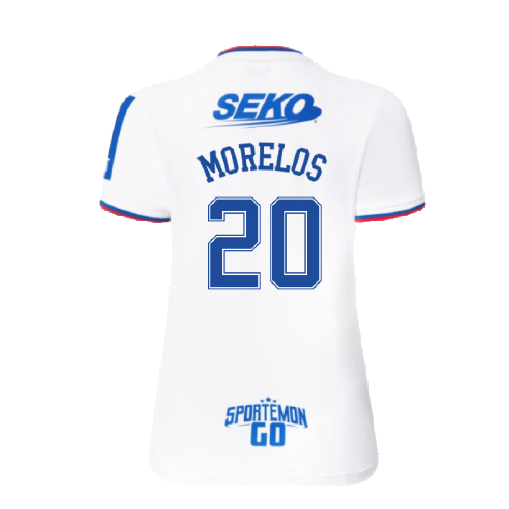 2022-2023 Rangers Away Shirt (Ladies) (MORELOS 20)