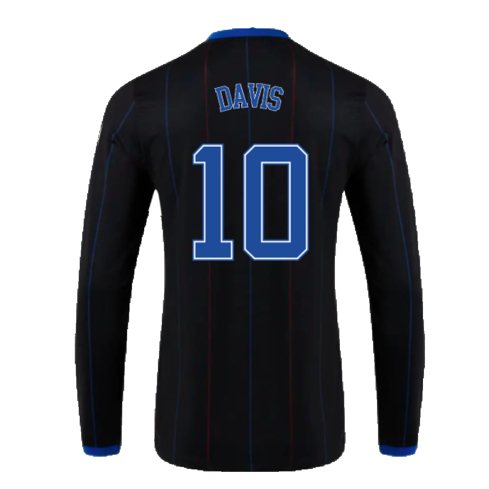 2022-2023 Rangers Fourth Long Sleeve Shirt (DAVIS 10)