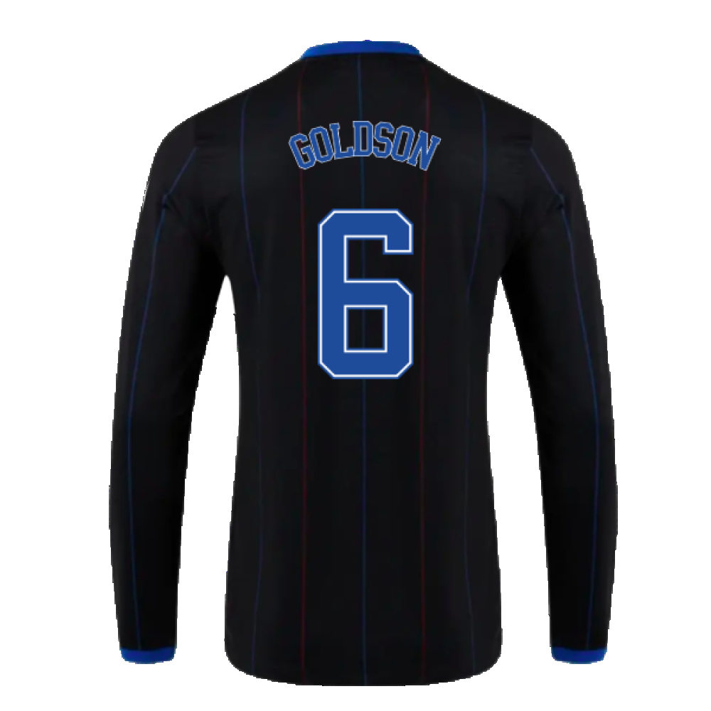 2022-2023 Rangers Fourth Long Sleeve Shirt (GOLDSON 6)