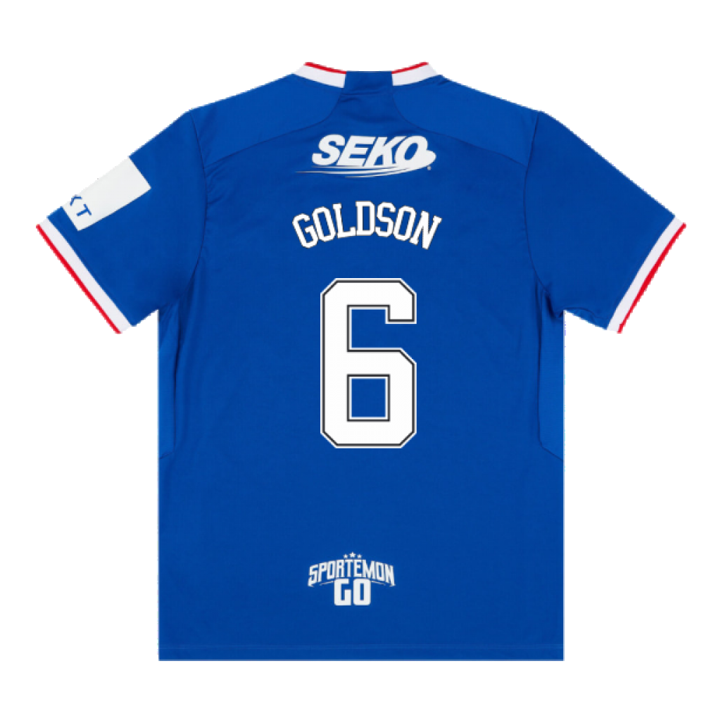 2022-2023 Rangers Home Shirt (GOLDSON 6)