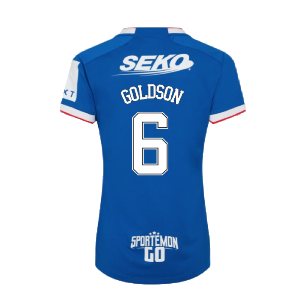 2022-2023 Rangers Home Shirt (Ladies) (GOLDSON 6)