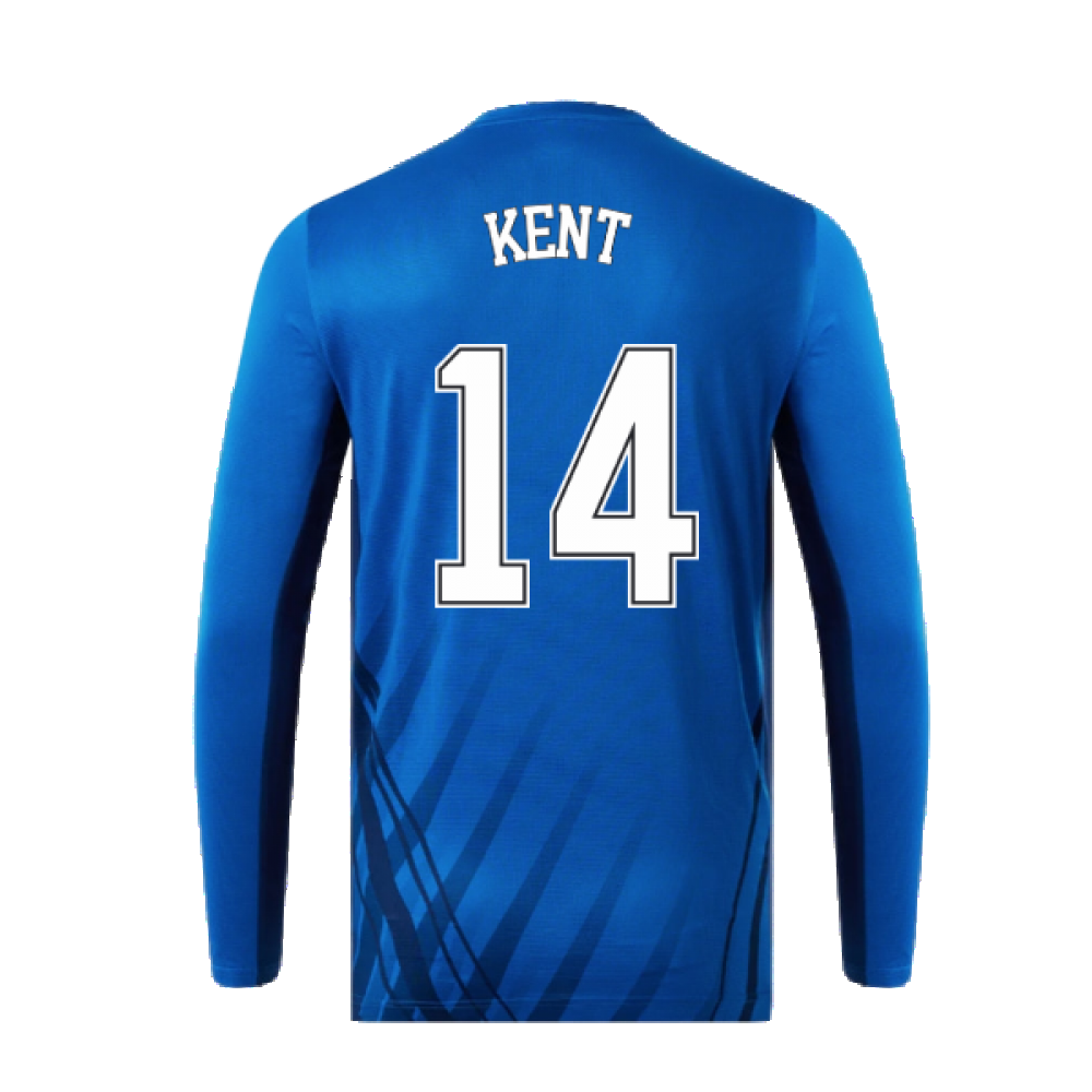 2022-2023 Rangers Long Sleeve Training Tee (Blue) (KENT 14)