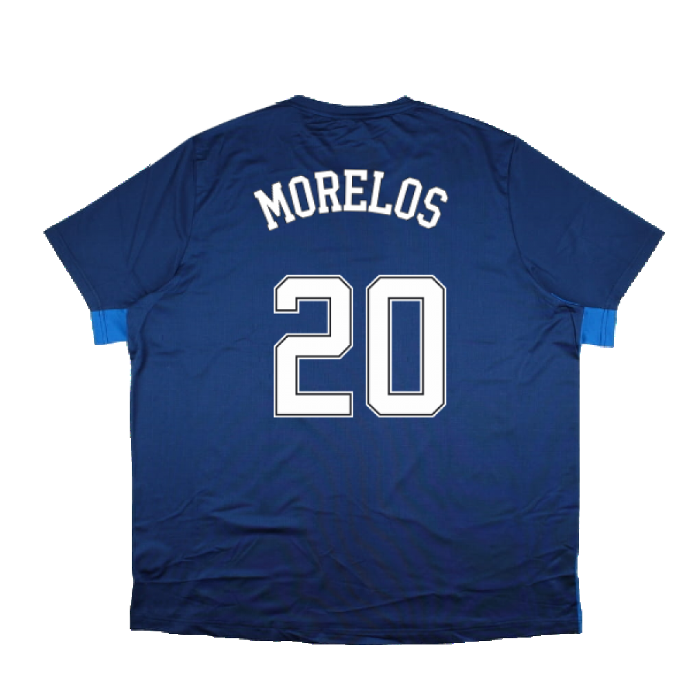 2022-2023 Rangers Match Day Tee (Navy) (MORELOS 20)