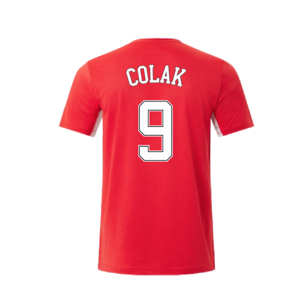 2022-2023 Rangers Matchday Short Sleeve T-Shirt (Red) (COLAK 9)