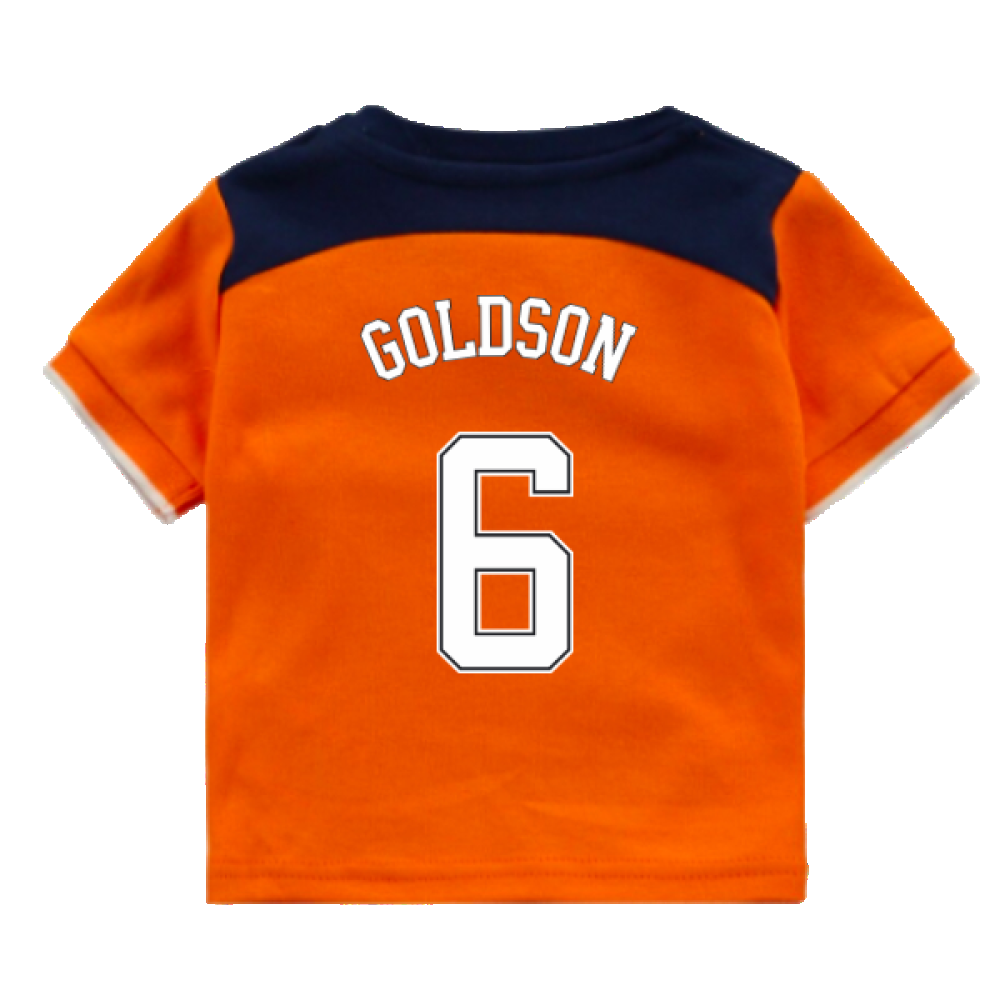 2022-2023 Rangers Third Baby Kit (GOLDSON 6)