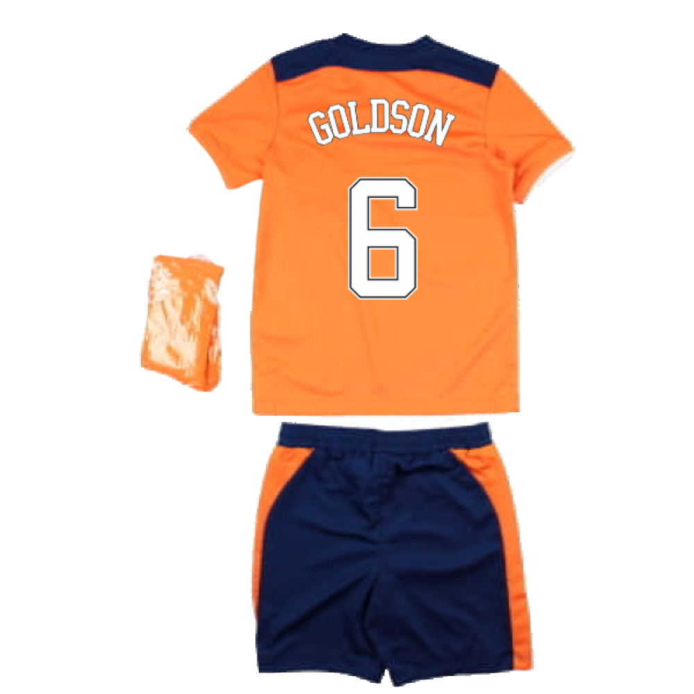 2022-2023 Rangers Third Mini Kit (GOLDSON 6)